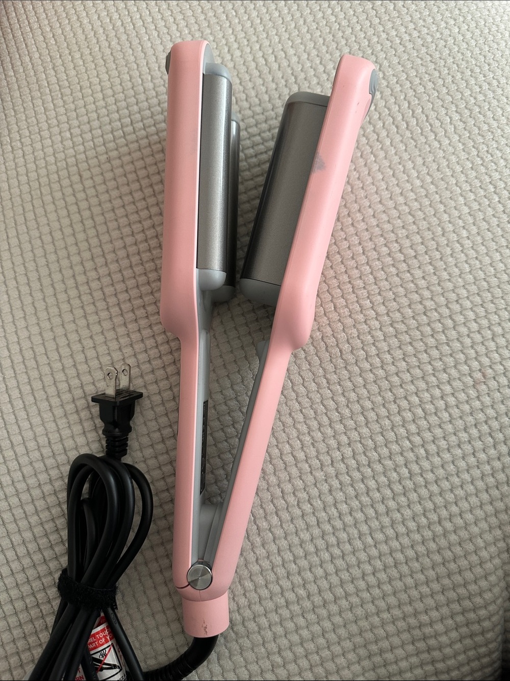 Tymo Pink Hair Wave Curling Iron - Picture 2 of 4
